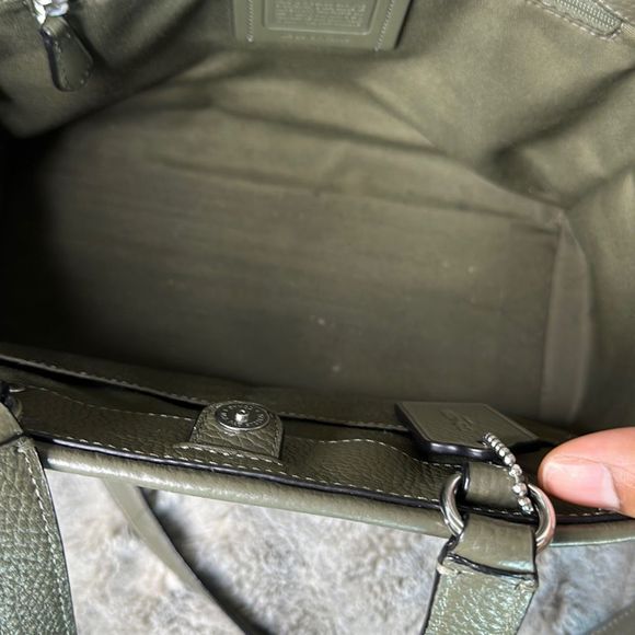 Coach Olive Green Crossbody Bag - Picture 5 of 13